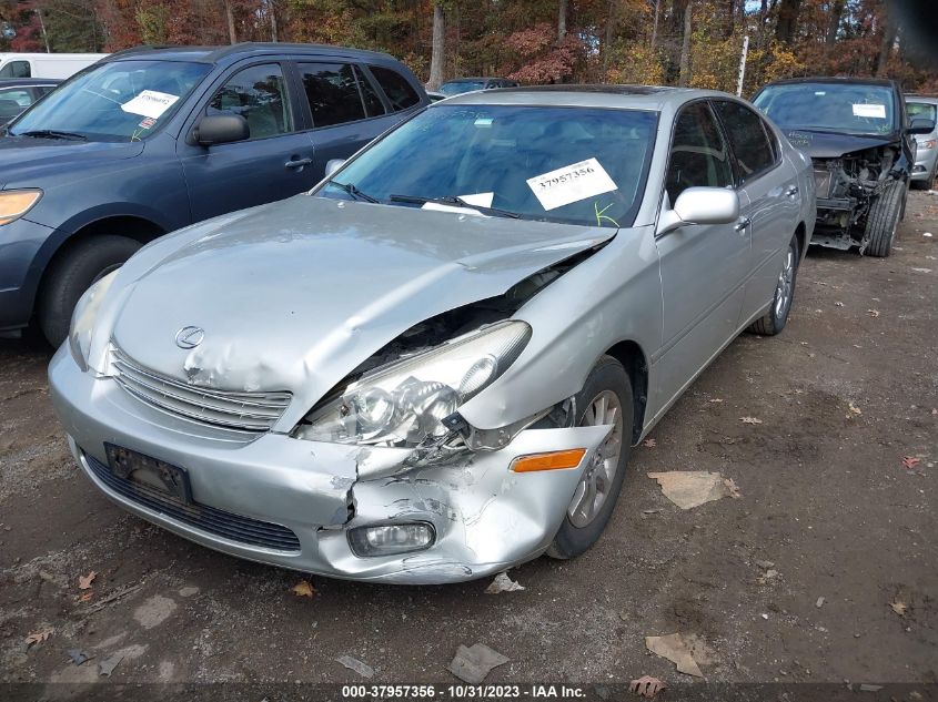 2004 Lexus Es 330 VIN: JTHBA30G740019346 Lot: 37957356