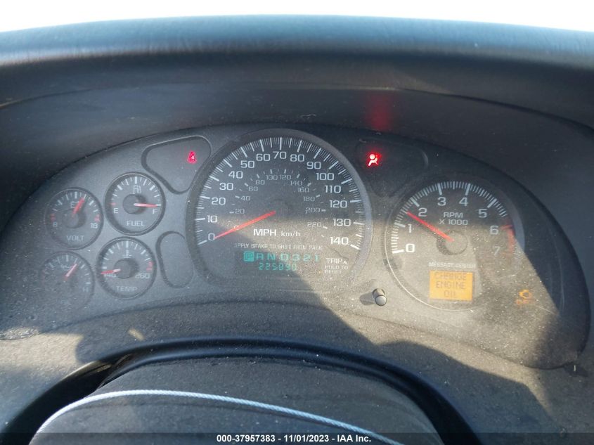 2001 Chevrolet Monte Carlo Ss VIN: 2G1WX15K719263477 Lot: 37957383