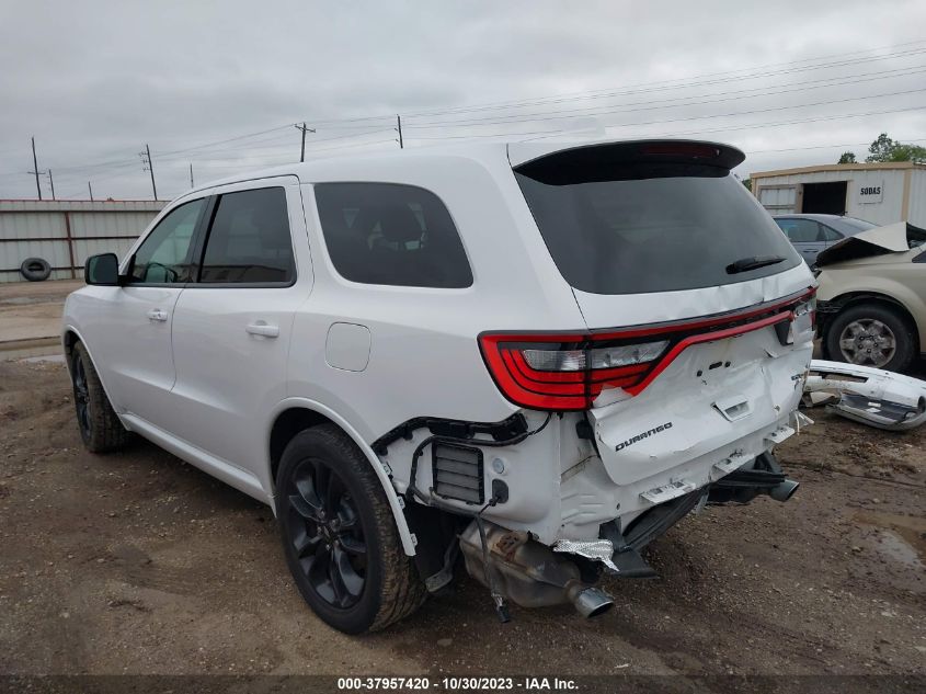 2021 Dodge Durango Gt Plus Rwd VIN: 1C4RDHDG9MC760546 Lot: 37957420