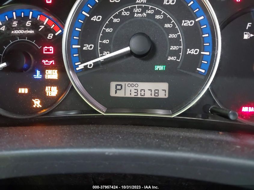 2010 Subaru Forester 2.5Xt Limited VIN: JF2SH6FC0AH775800 Lot: 37957424