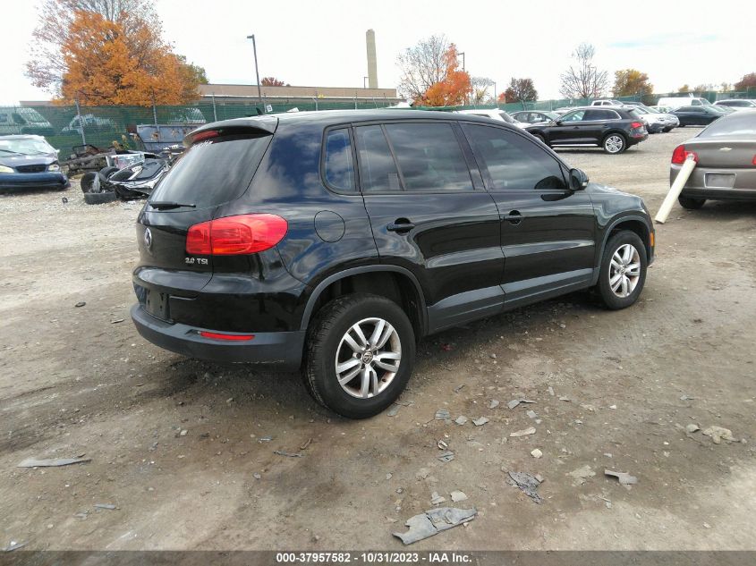 2013 Volkswagen Tiguan S VIN: WVGAV3AX8DW627045 Lot: 37957582