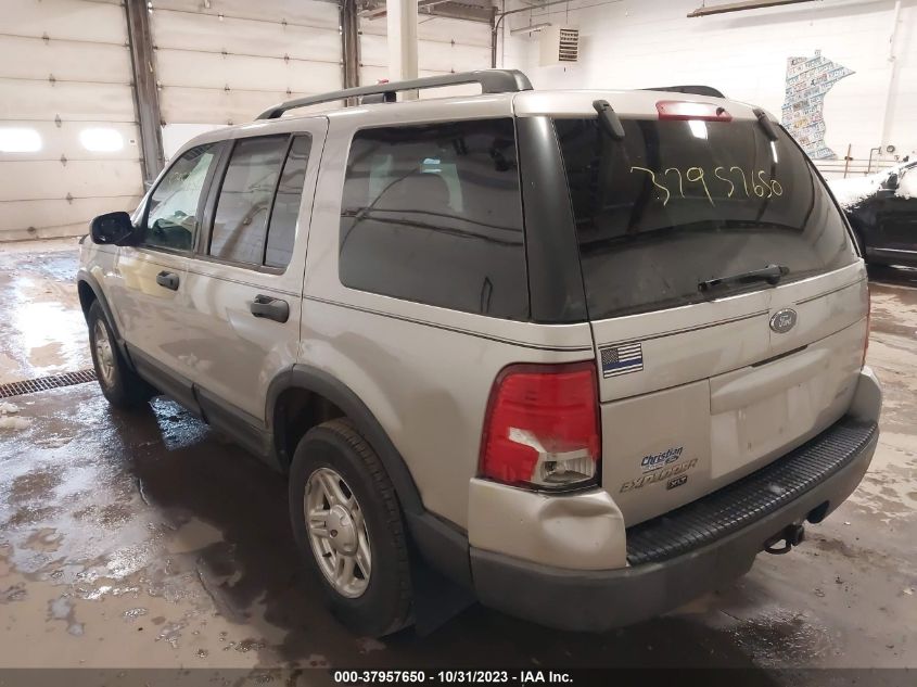 2003 Ford Explorer Xlt VIN: 1FMZU83K83UA23929 Lot: 37957650