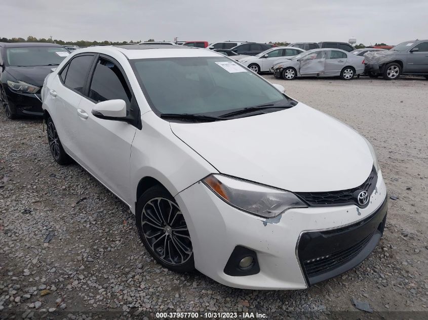 2016 Toyota Corolla S Plus VIN: 2T1BURHE6GC552071 Lot: 37957700