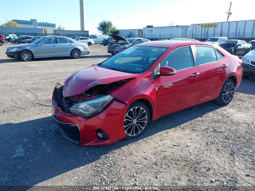 2015 Toyota Corolla L/Le/S/S Plus/Le Plus VIN: 2T1BURHE0FC283676 Lot: 37957704