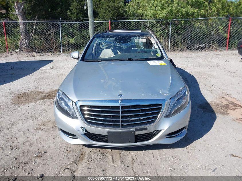 2014 Mercedes-Benz S 550 4Matic VIN: WDDUG8FB1EA063457 Lot: 37957772