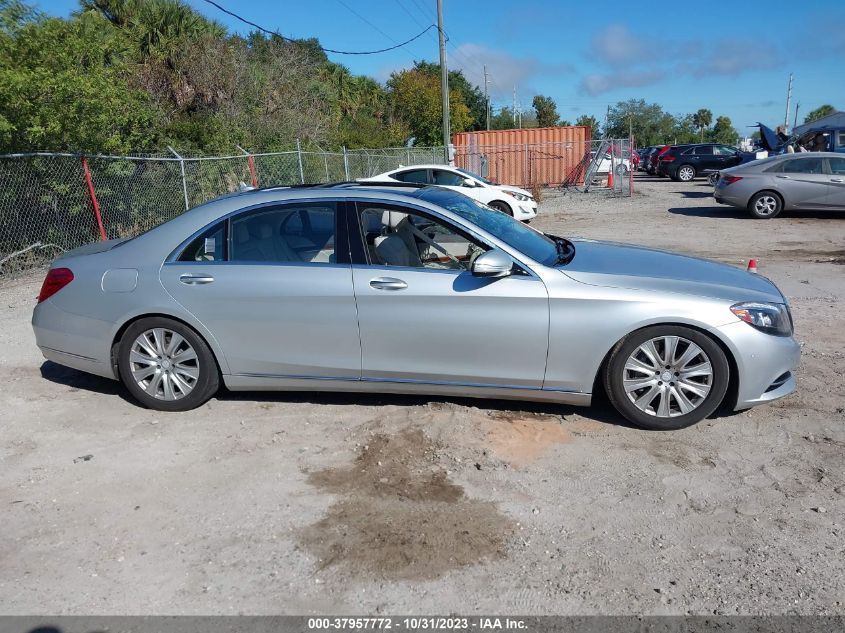 2014 Mercedes-Benz S 550 4Matic VIN: WDDUG8FB1EA063457 Lot: 37957772