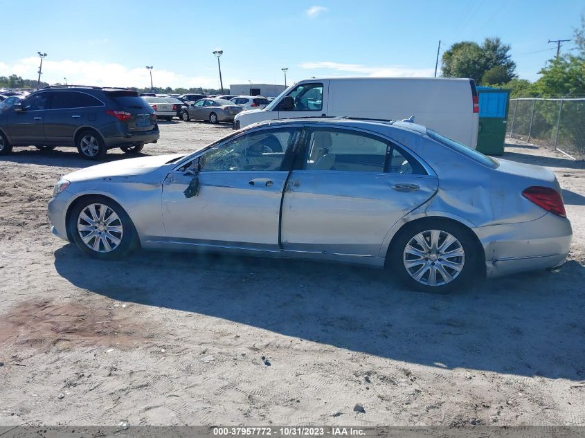 2014 Mercedes-Benz S 550 4Matic VIN: WDDUG8FB1EA063457 Lot: 37957772