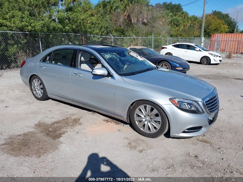 2014 Mercedes-Benz S 550 4Matic VIN: WDDUG8FB1EA063457 Lot: 37957772