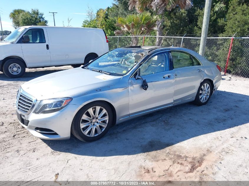 2014 Mercedes-Benz S 550 4Matic VIN: WDDUG8FB1EA063457 Lot: 37957772