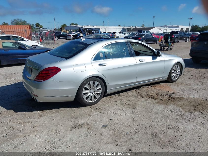 2014 Mercedes-Benz S 550 4Matic VIN: WDDUG8FB1EA063457 Lot: 37957772