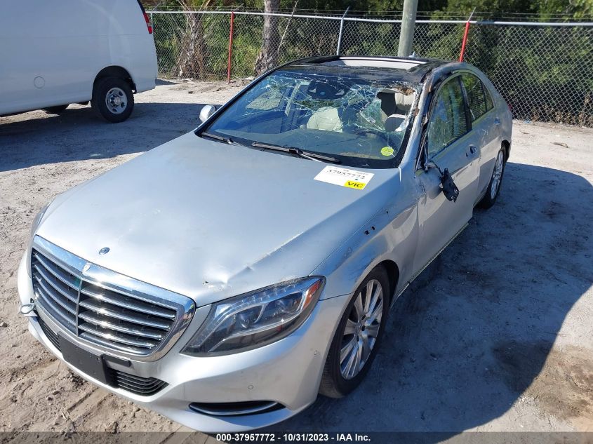 2014 Mercedes-Benz S 550 4Matic VIN: WDDUG8FB1EA063457 Lot: 37957772