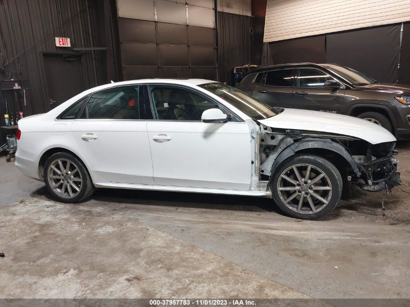 2014 Audi A4 2.0T Premium VIN: WAUFFAFL8EN003560 Lot: 37957783