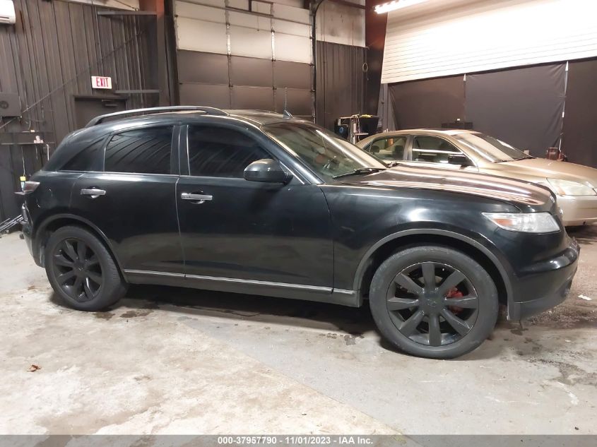 2003 Infiniti Fx35 W/O Options VIN: JNRAS08W93X000419 Lot: 37957790