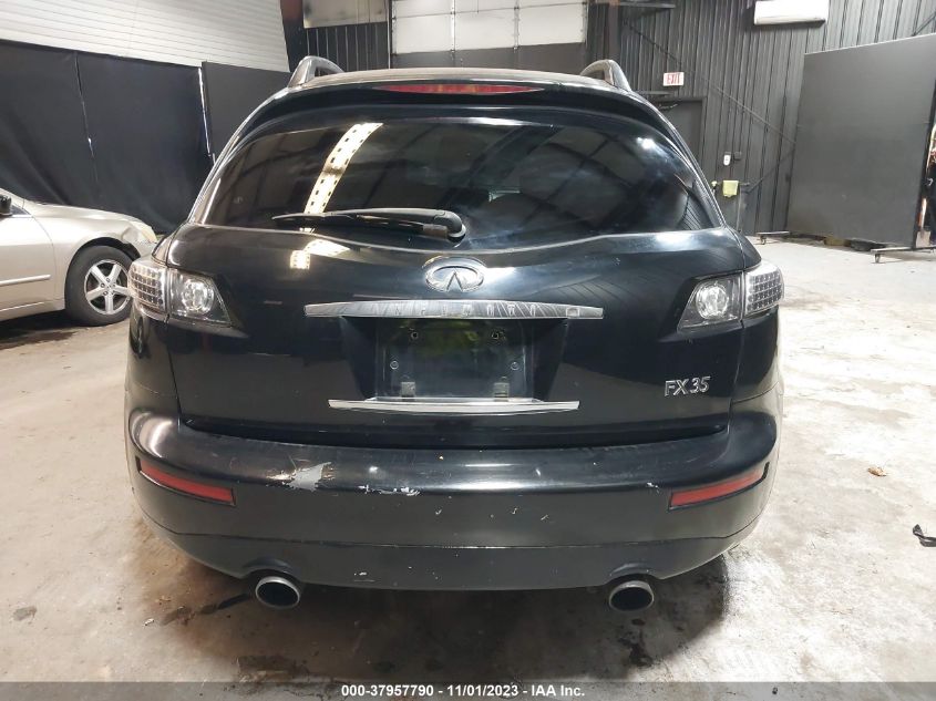 2003 Infiniti Fx35 W/O Options VIN: JNRAS08W93X000419 Lot: 37957790