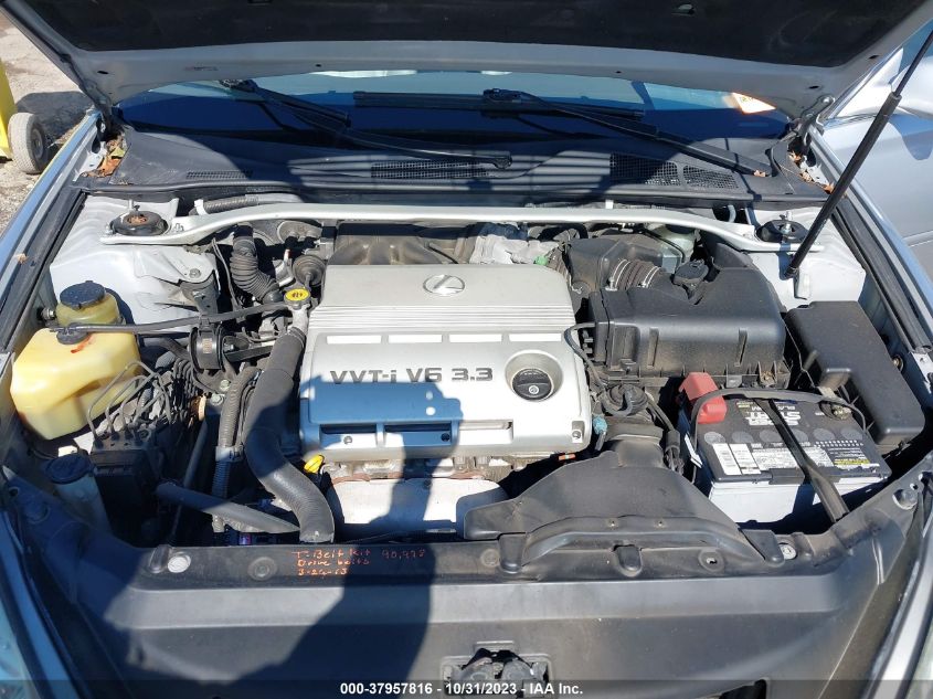 2005 Lexus Es 330 VIN: JTHBA30G555106456 Lot: 37957816