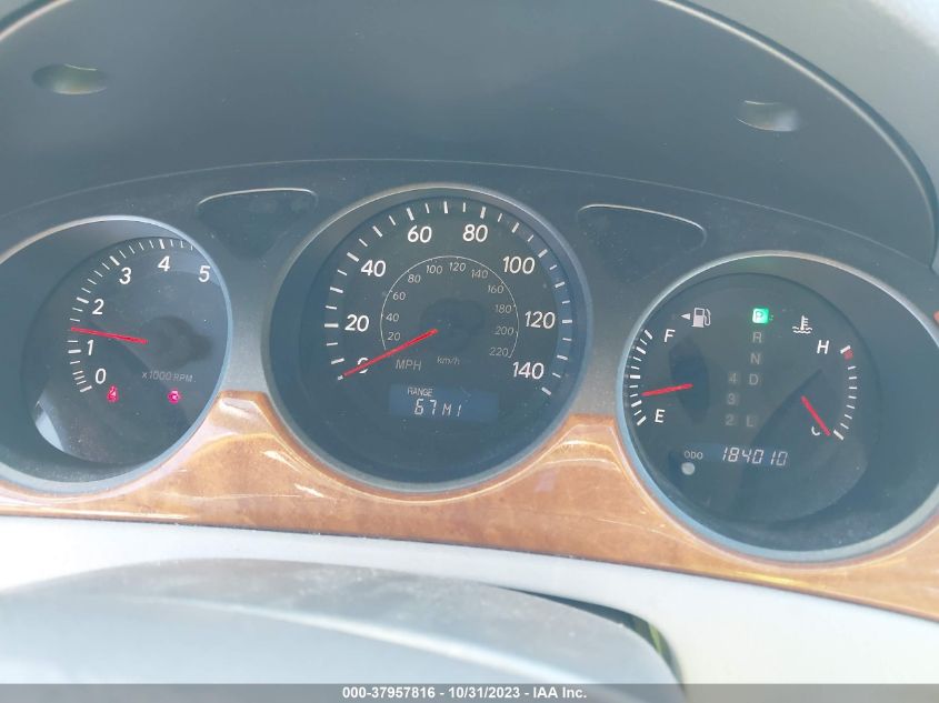 2005 Lexus Es 330 VIN: JTHBA30G555106456 Lot: 37957816