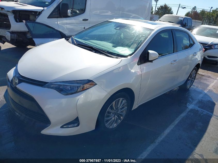 2018 Toyota Corolla Le Eco VIN: 5YFBPRHE5JP762966 Lot: 37957857