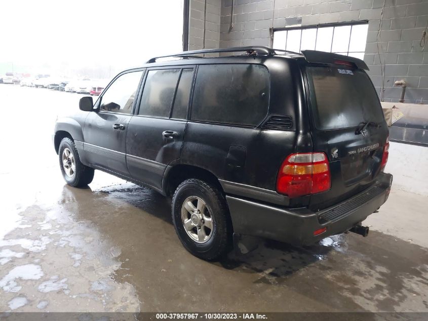 2002 Toyota Land Cruiser Base (A4) VIN: JTEHT05J322017468 Lot: 37957967