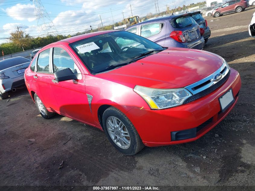 2008 Ford Focus Se/Ses VIN: 1FAHP35N98W293948 Lot: 37957997