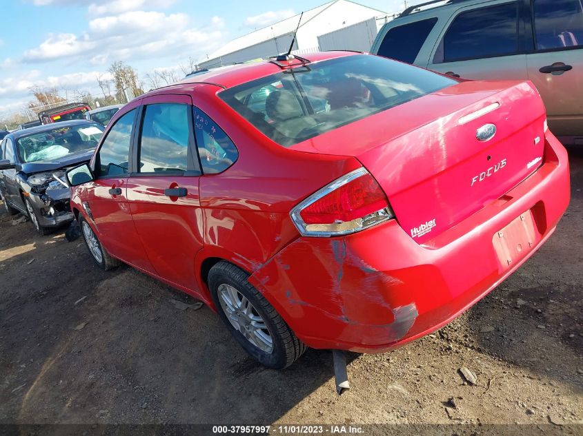 2008 Ford Focus Se/Ses VIN: 1FAHP35N98W293948 Lot: 37957997