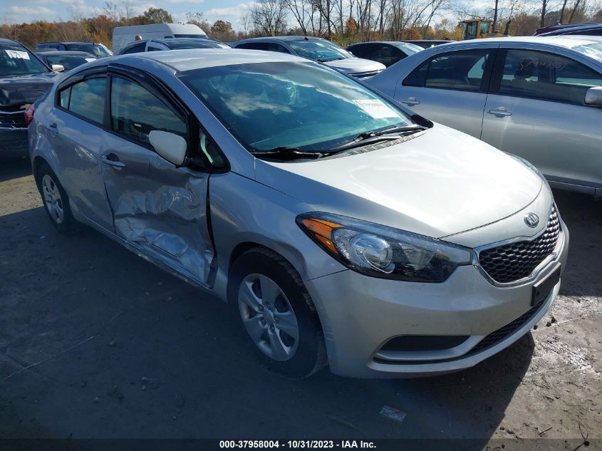 2015 Kia Forte Lx VIN: KNAFK4A60F5434765 Lot: 37958004