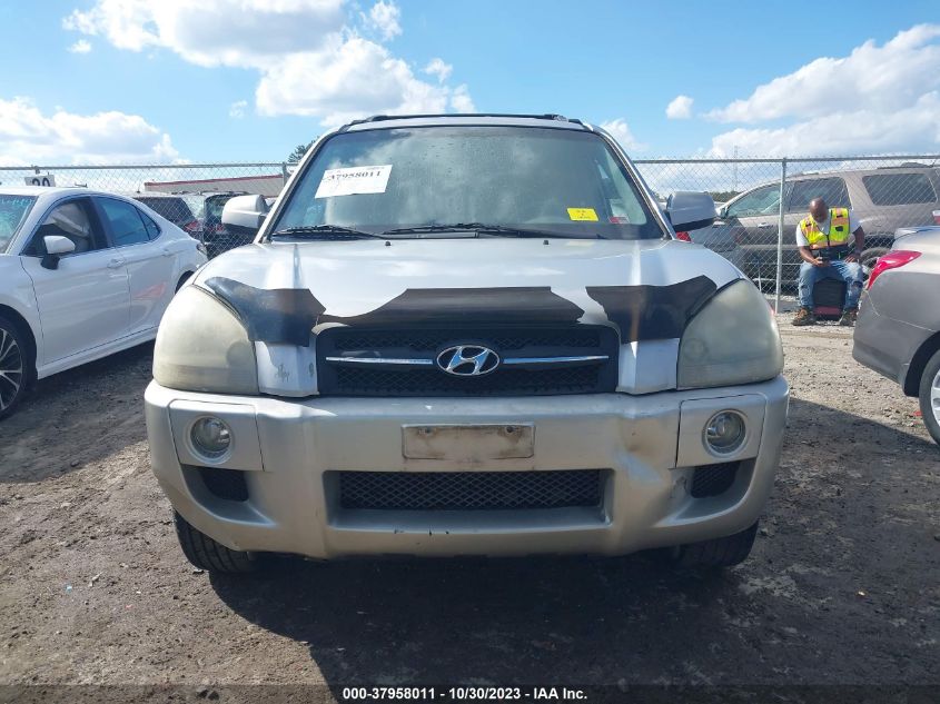 2006 Hyundai Tucson Gls/Limited VIN: KM8JN12D76U391091 Lot: 37958011