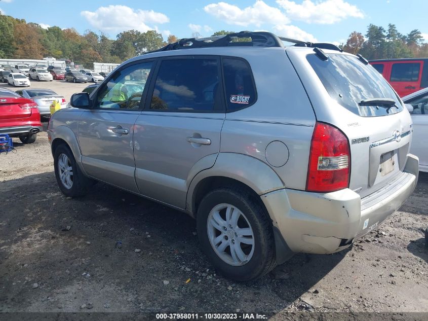 2006 Hyundai Tucson Gls/Limited VIN: KM8JN12D76U391091 Lot: 37958011