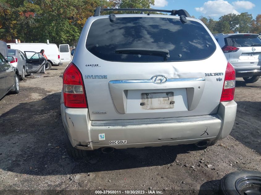 2006 Hyundai Tucson Gls/Limited VIN: KM8JN12D76U391091 Lot: 37958011