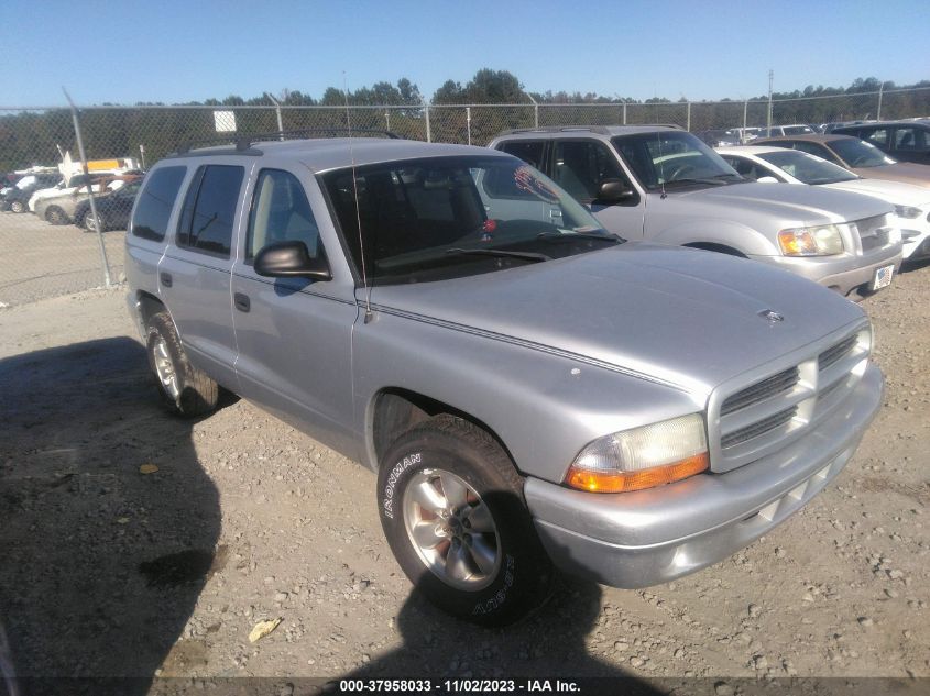 2003 Dodge Durango Sport/Sxt VIN: 1D4HR38N43F580240 Lot: 37958033