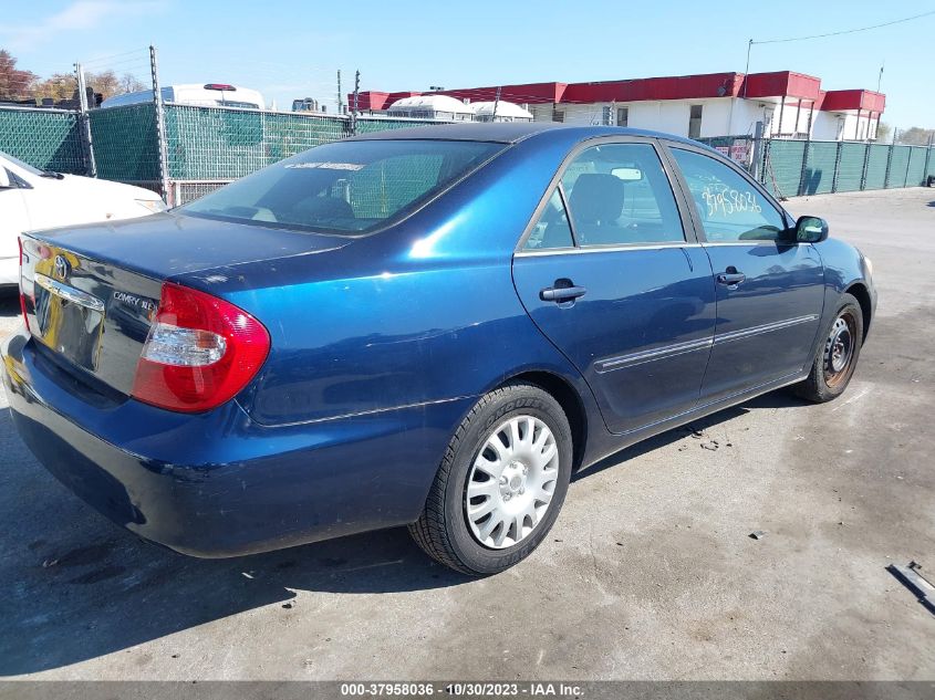 2003 Toyota Camry Xle VIN: 4T1BE30K03U258380 Lot: 37958036