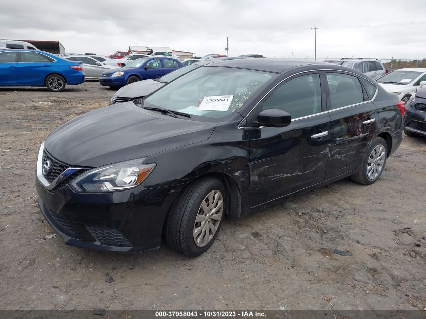 2016 Nissan Sentra S VIN: 3N1AB7AP7GY329574 Lot: 37958043