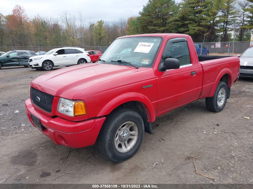 2003 Ford Ranger Edge/Xl/Xlt VIN: 1FTYR10UX3TA20681 Lot: 37958109