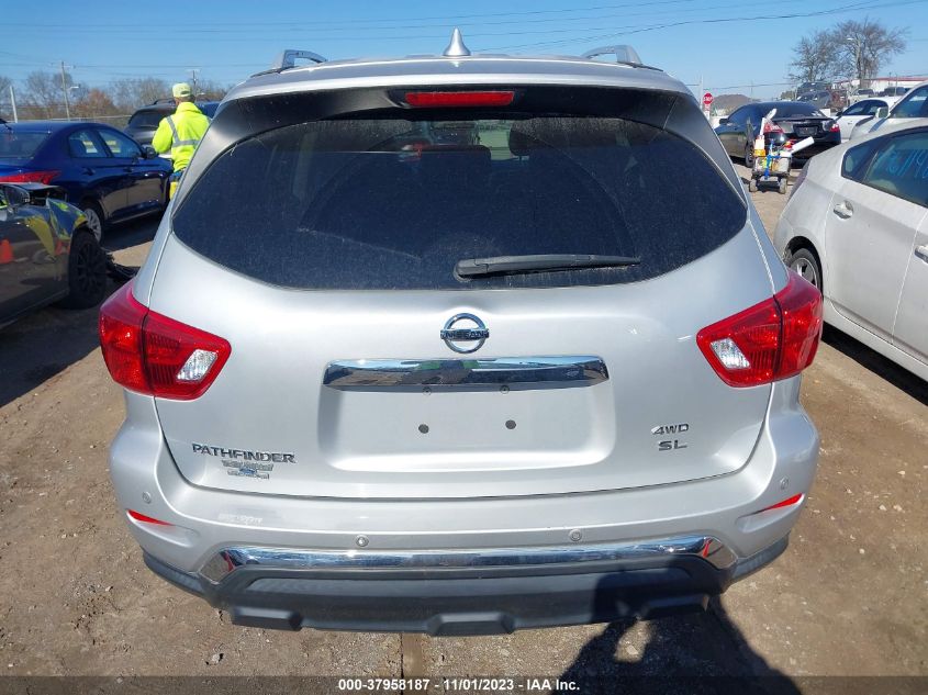 2019 Nissan Pathfinder Sl VIN: 5N1DR2MM9KC602571 Lot: 37958187