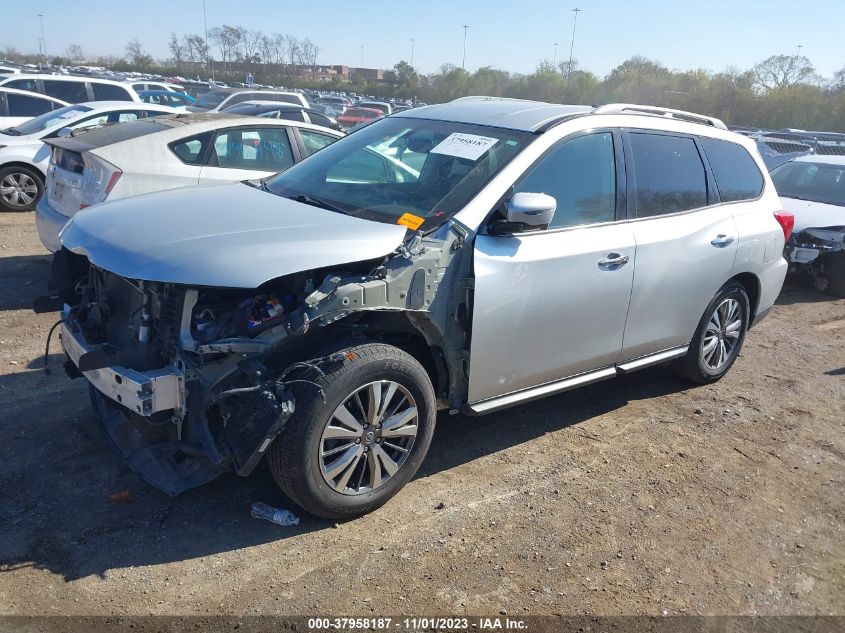 2019 Nissan Pathfinder Sl VIN: 5N1DR2MM9KC602571 Lot: 37958187