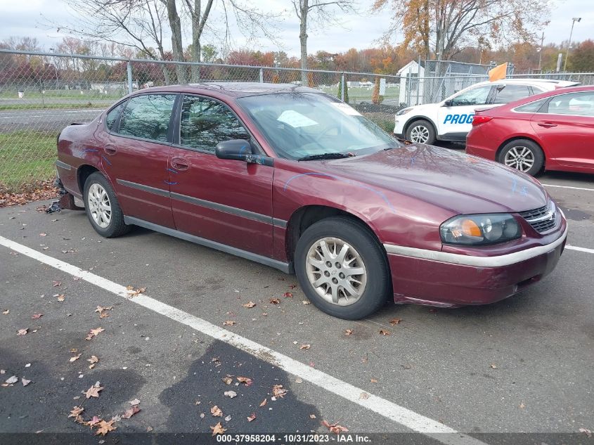 2000 Chevrolet Impala VIN: 2G1WF55E6Y9151557 Lot: 37958204