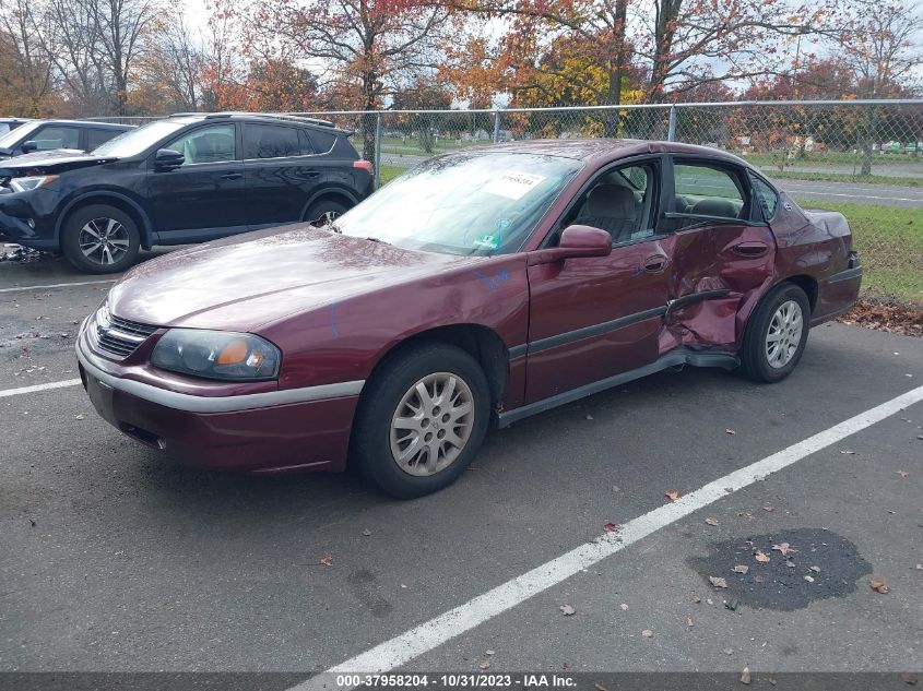 2000 Chevrolet Impala VIN: 2G1WF55E6Y9151557 Lot: 37958204