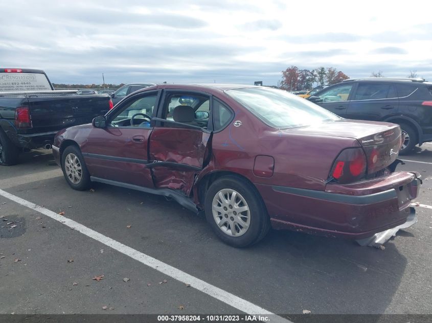 2000 Chevrolet Impala VIN: 2G1WF55E6Y9151557 Lot: 37958204