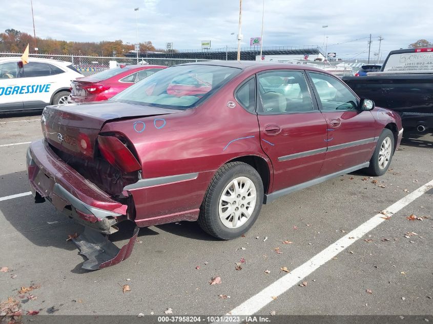 2000 Chevrolet Impala VIN: 2G1WF55E6Y9151557 Lot: 37958204