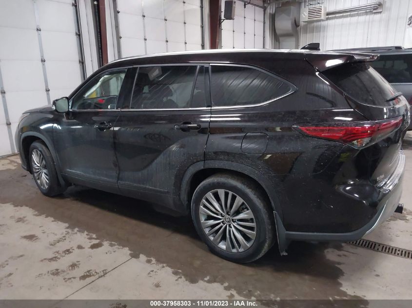 2020 Toyota Highlander Platinum VIN: 5TDFZRBH9LS004220 Lot: 37958303