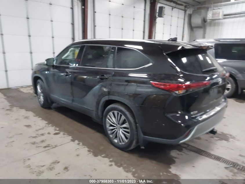 2020 Toyota Highlander Platinum VIN: 5TDFZRBH9LS004220 Lot: 37958303