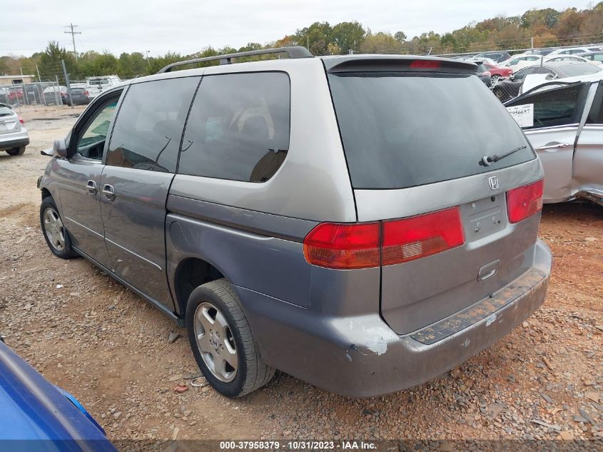 2000 Honda Odyssey Ex VIN: 2HKRL1878YH607820 Lot: 37958379