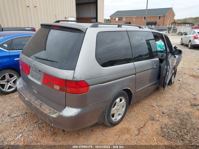 2000 Honda Odyssey Ex VIN: 2HKRL1878YH607820 Lot: 37958379