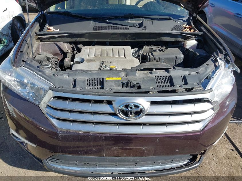 2013 Toyota Highlander Limited VIN: 5TDDK3EH1DS230824 Lot: 37958388