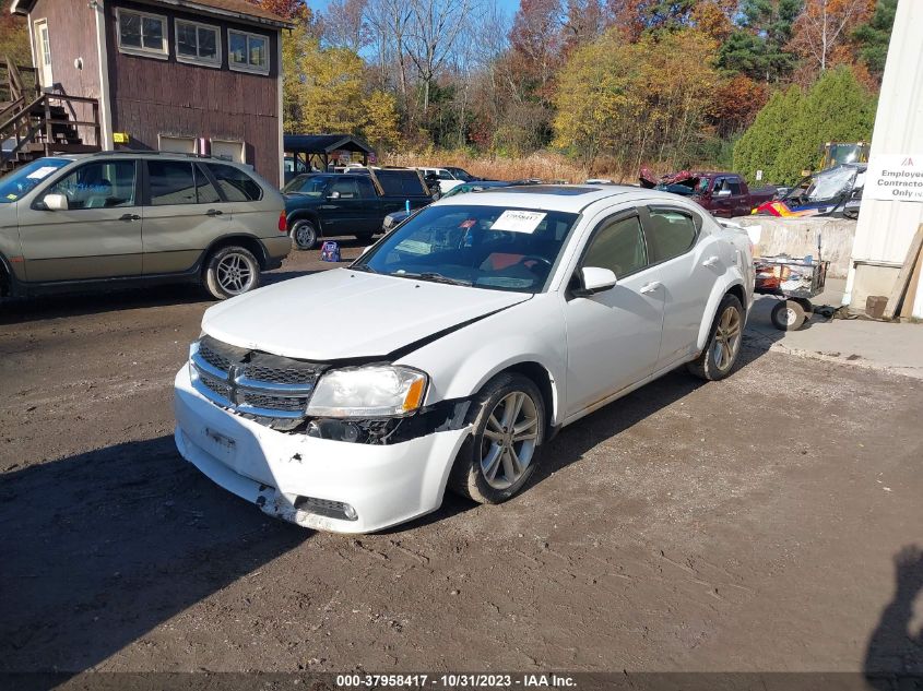 2012 Dodge Avenger Sxt Plus VIN: 1C3CDZEGXCN165531 Lot: 37958417