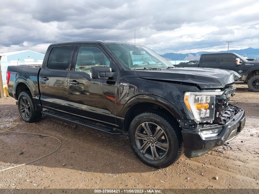 2021 Ford F-150 Xlt VIN: 1FTFW1E83MFA52044 Lot: 37958421