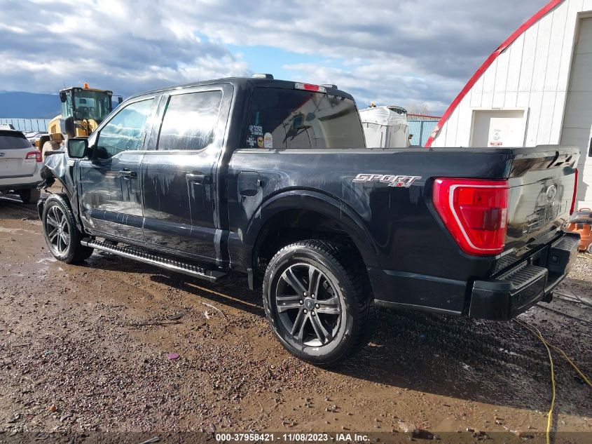 2021 Ford F-150 Xlt VIN: 1FTFW1E83MFA52044 Lot: 37958421