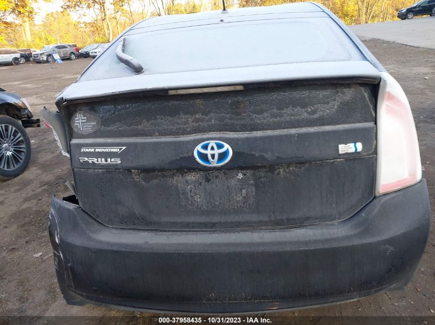 2013 Toyota Prius Two VIN: JTDKN3DU7D0341085 Lot: 37958435