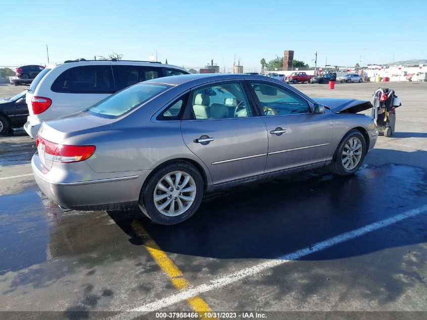 2006 Hyundai Azera Limited/Se VIN: KMHFC46F96A061382 Lot: 37958466