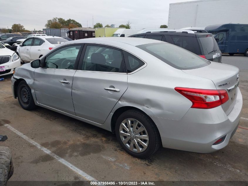 2017 Nissan Sentra S VIN: 3N1AB7AP6HY407313 Lot: 37958495