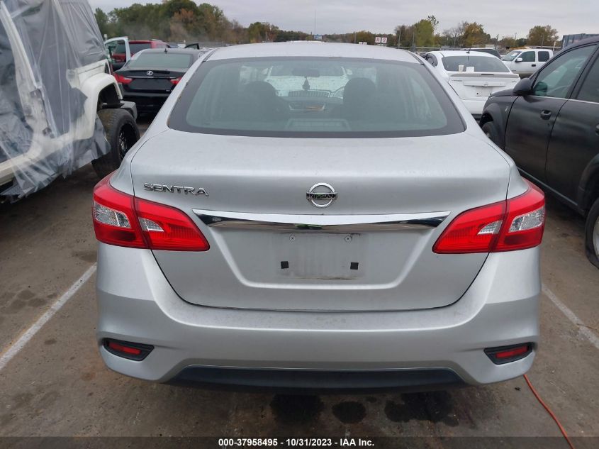 2017 Nissan Sentra S VIN: 3N1AB7AP6HY407313 Lot: 37958495